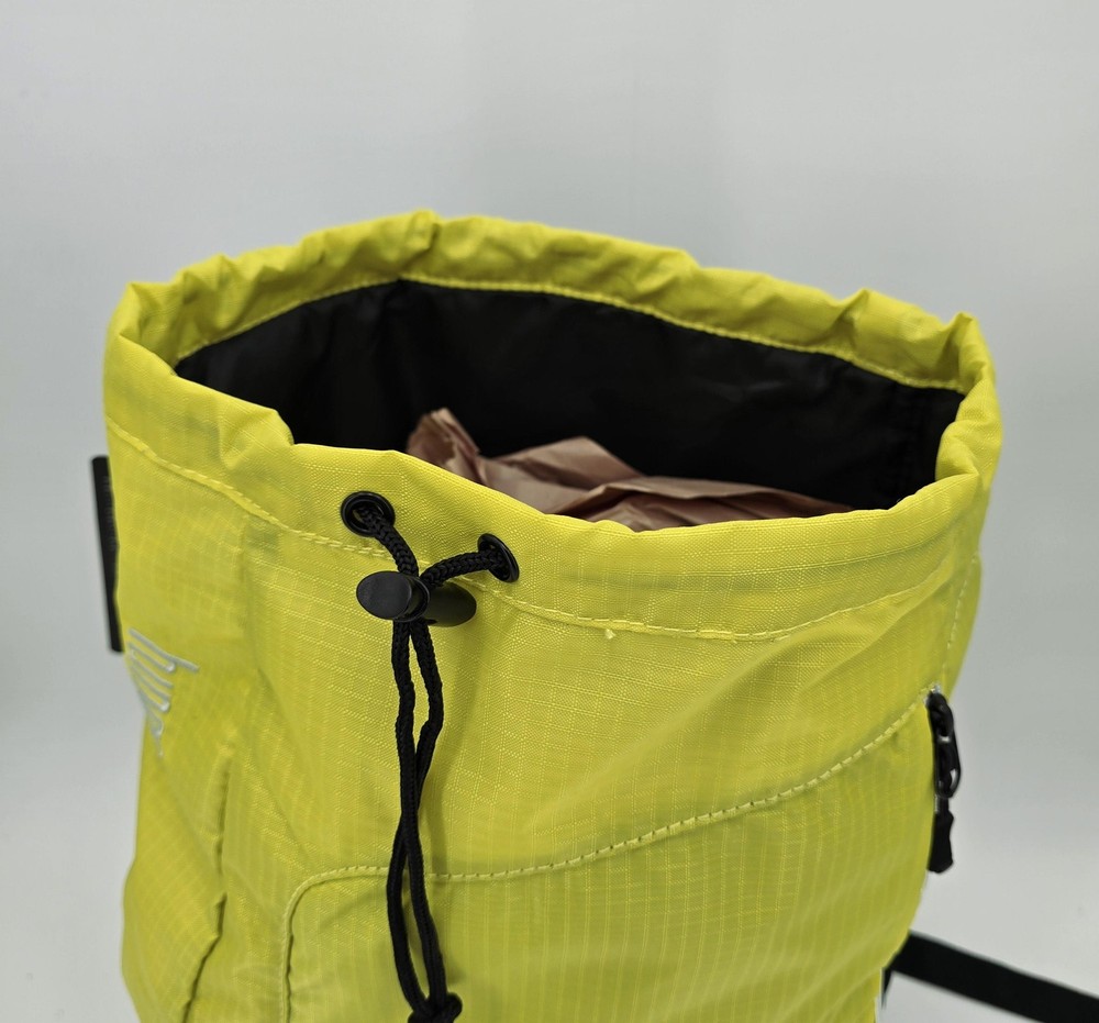 OGIO Sonic Sling Backpack Daypack Crossbody Black Ripstop Drawstring Zip Pockets