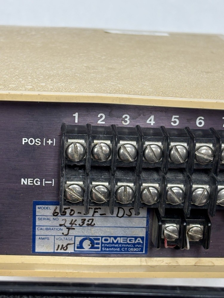 Omega Engineering Thermocouple Thermometer 650-JF-D55