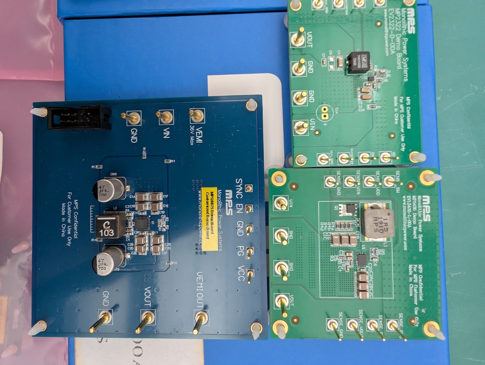 12x Monolithic Power Systems - Step‑Down Up Switcher Evaluation Board !Charity!