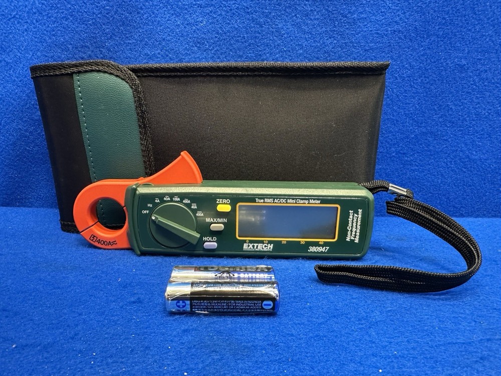 Extech 380947  RMS AC/DC Mini Clamp Meter