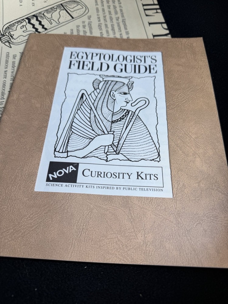 NOVA Curiosity Kit Take an Egypian Adventure 1994 , OPEN BOX.