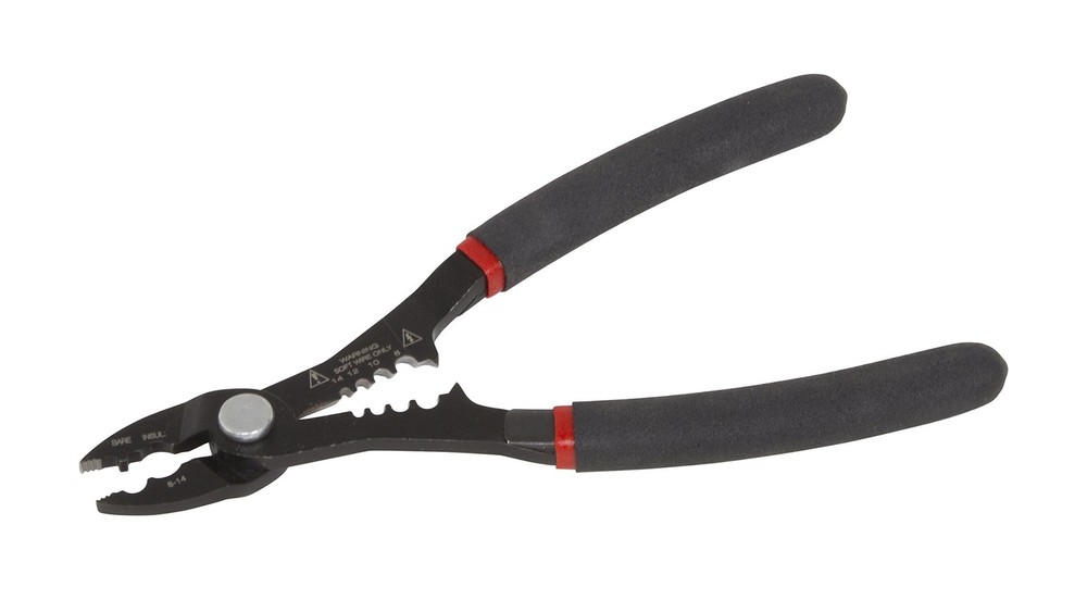 Lisle 68280 Compact Multi Function Wire Stripper, 8 14 Gauge Factory