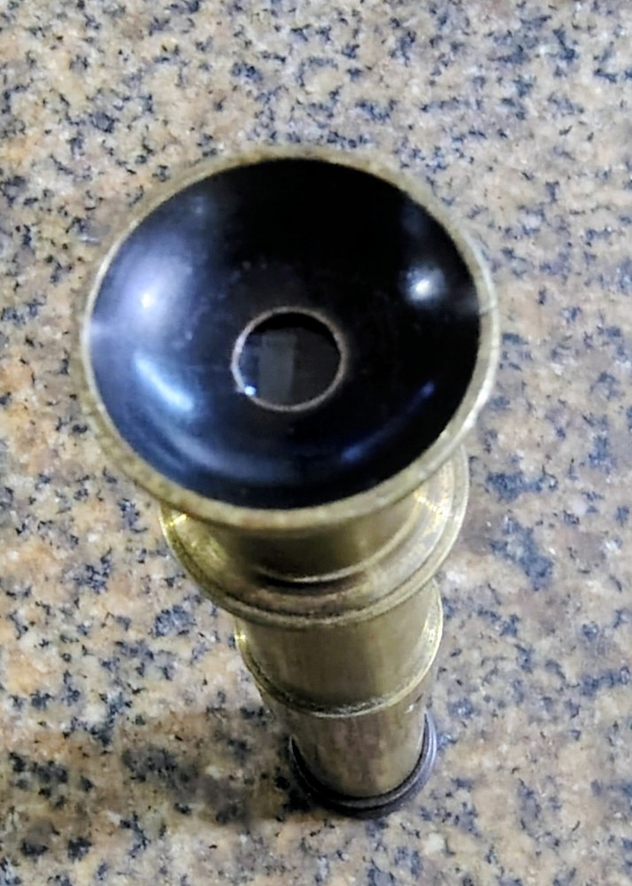 🗽VINTAGE FRENCH MICROSCOPE EYE PIECE