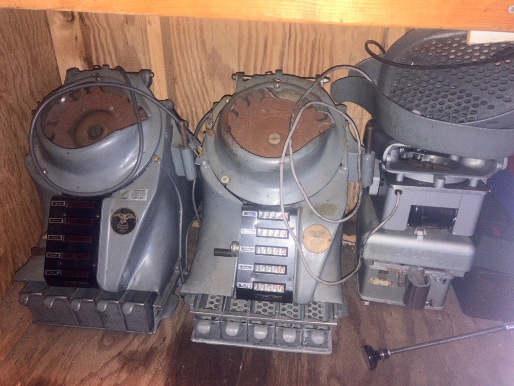 vintage coin counters