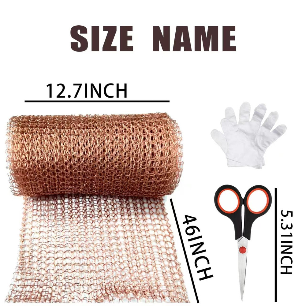 Copper Mesh Rodent Control Copper Wool for Rodent Control Mesh Roll Rodent Mesh