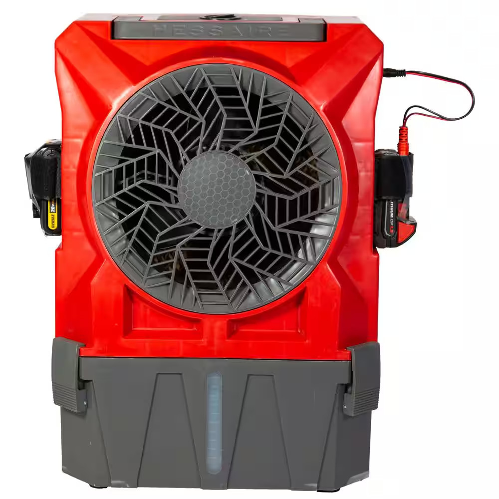Universal 18-Volt Battery Powered 900 CFM Variable Speed Portable Evaporative Co