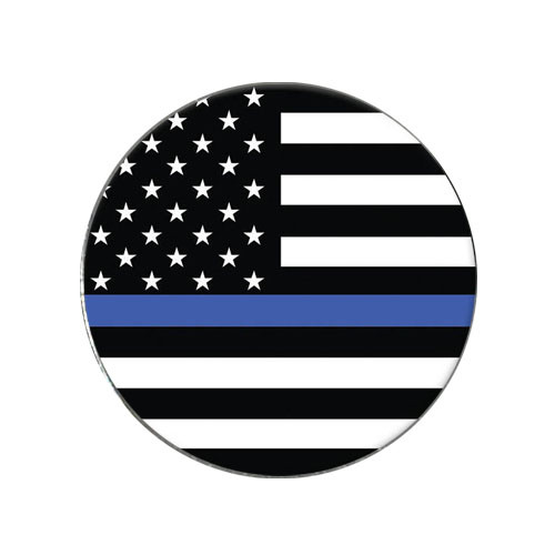 US Flag Thin Blue Line Thinblueline Golf Ball Marker Gift