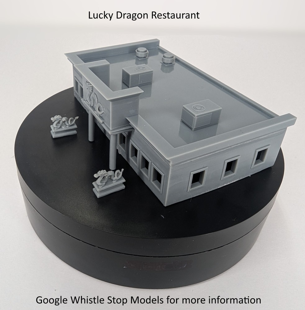 N-Scale Lucky Dragon Restaurant N6514