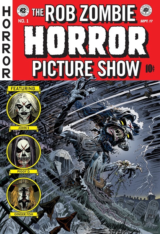 Rob Zombie Poster from Vina Robles Ampitheater in Paso Robles Ca. 9/17/2014