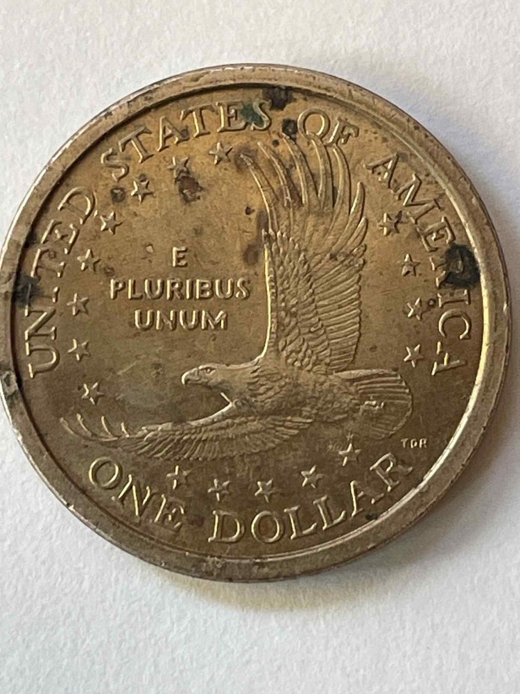 2000-P Gem Native American Sacagawea Dollar- Tail Feathers