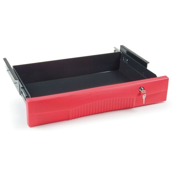 Rubbermaid Commercial Fg459300red Drawer, 40 Lb., Red, Steel, 25 In. L