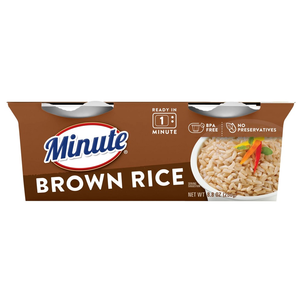 Microwaveable Brown Rice Cups Gluten Free