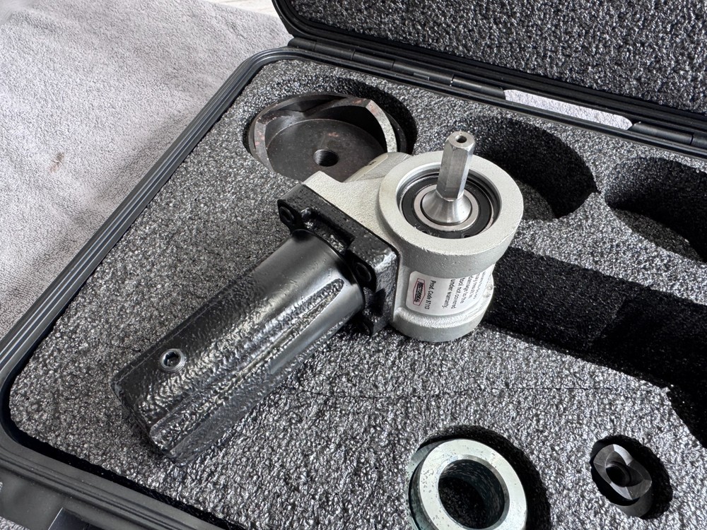 Rectorseal Punch & Die Knockout Tool Set with Drill Powered Drive Unit