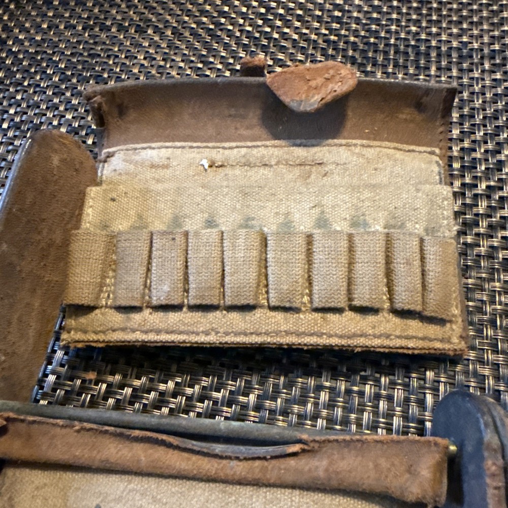 Antique Brown Cartridge Box