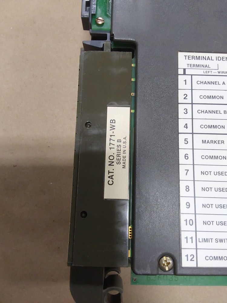 New Allen Bradley 63541003 C01 1771-IK/A Rev D04 Encoder Counter Module