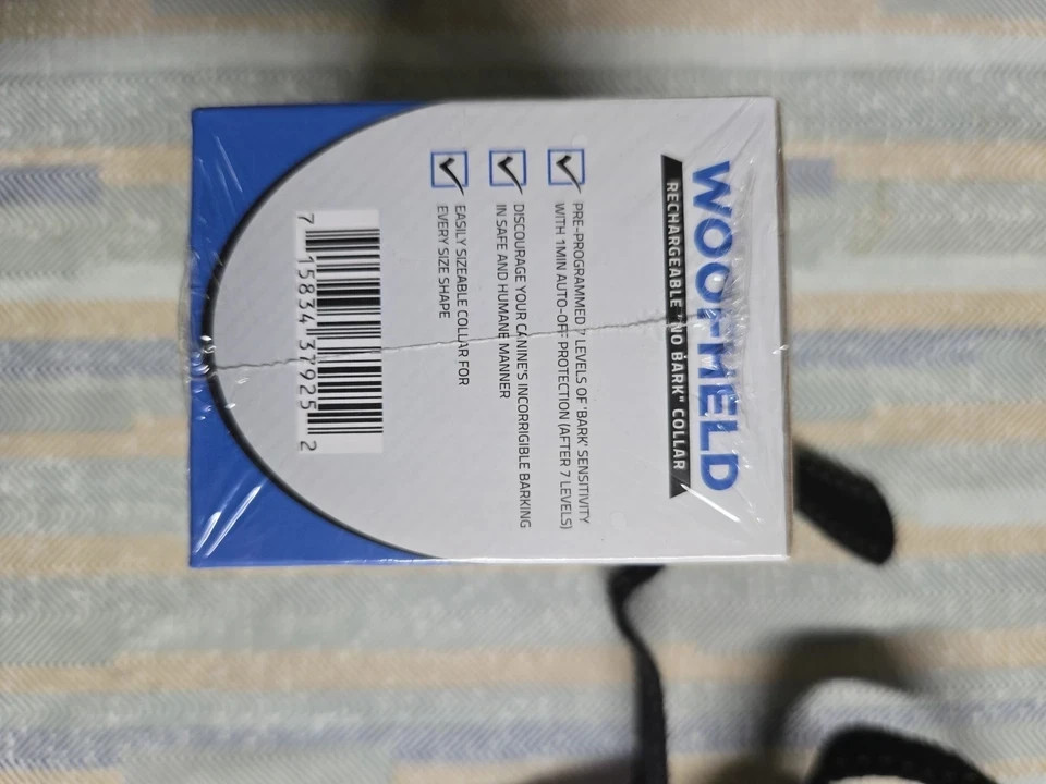 Woofheld Rechargeable No Bark Collar Non Shocking