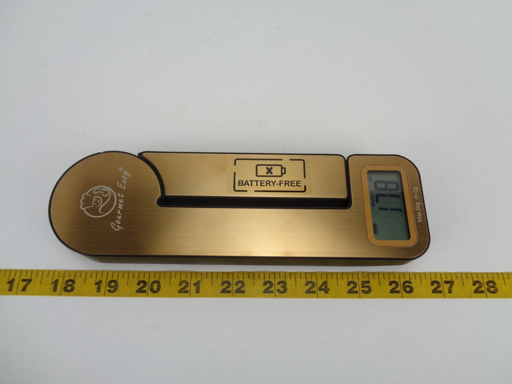 DYNAMO Kitchen Scale Max. 5000g/176.4oz D=1 g/0.04oz