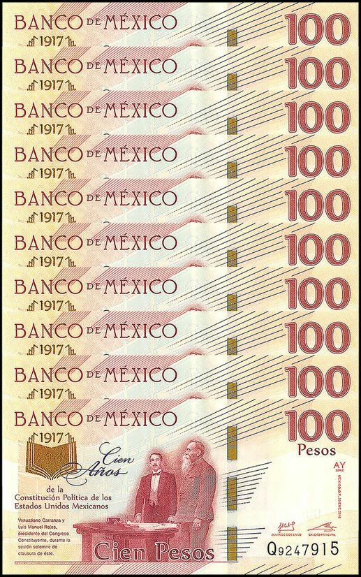 Mexico 100 Pesos, 2016, P-130c, UNC, Commemorative