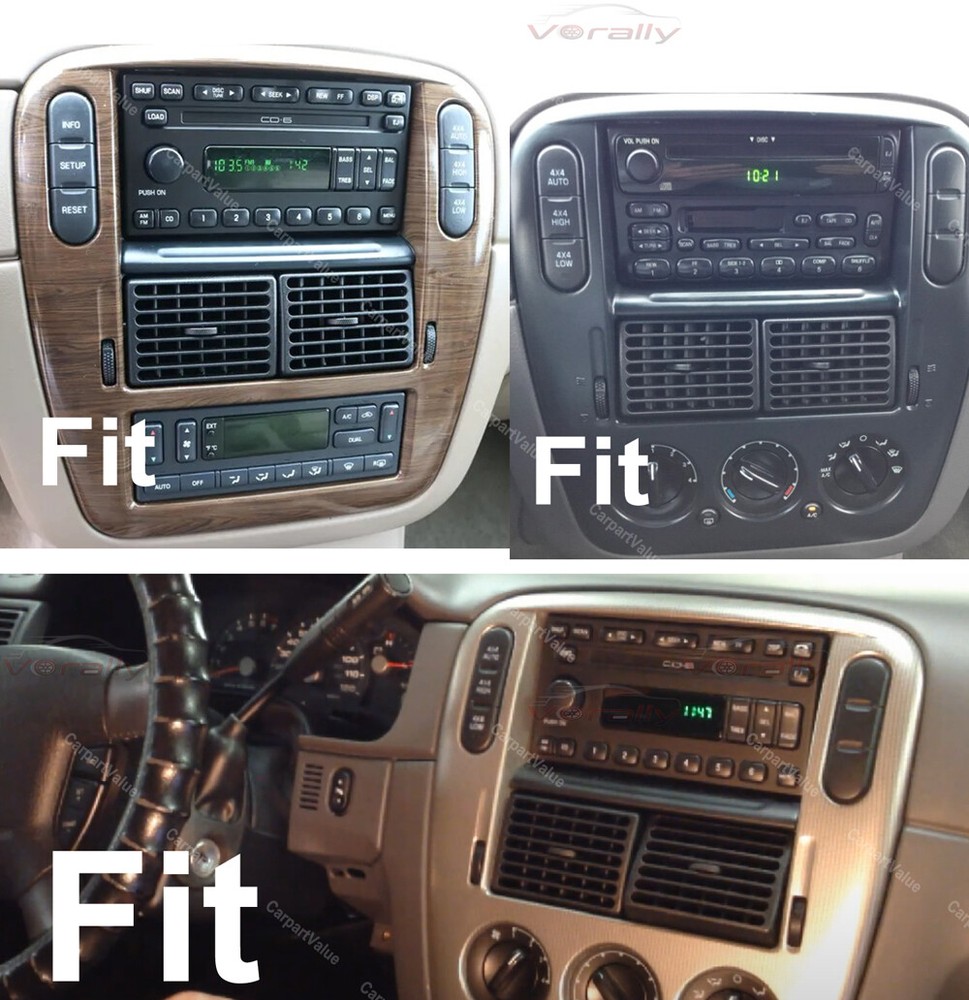 For 1998-2005 Ford Explorer 7" Android 13 Apple Carplay Radio GPS Bluetooth WIFI