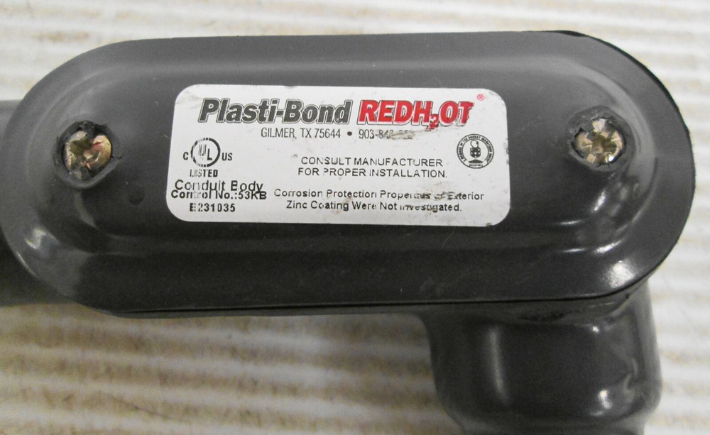 Robroy Industries Plasti-Bond PRLL17 Coated Fitting1/2"
