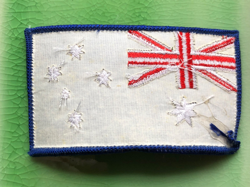 Gorgeous AUSTRALIAN FLAG PATCH NWOT 2 x 3.50"