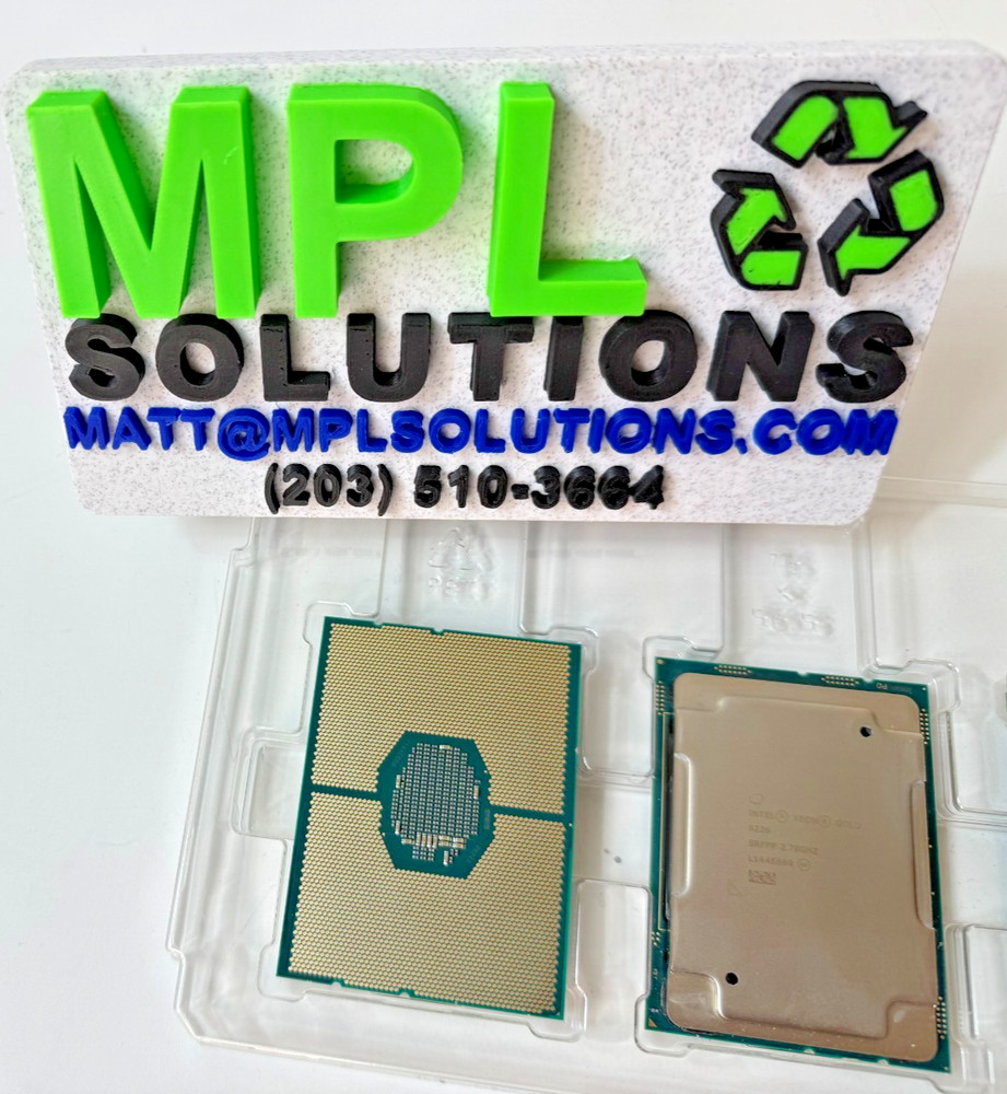 Intel Xeon GOLD 6226 2.70GHz SRFPP 12-Core Socket 3647 Processor 125W PERFECT!
