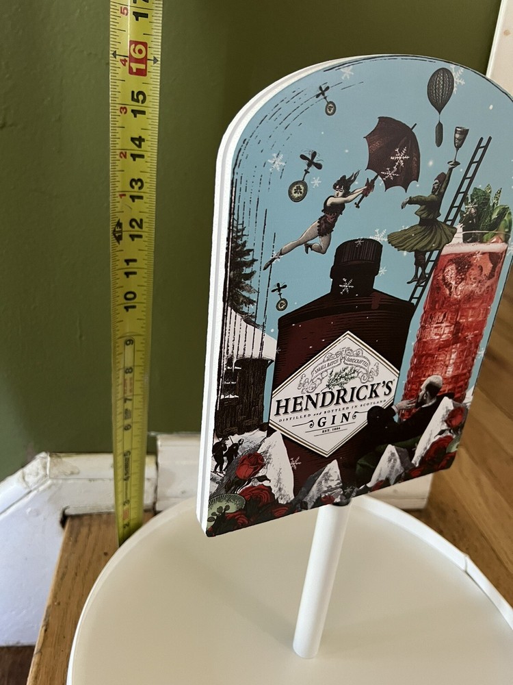Hendricks Gin bartop lazy susan spinner Truely Unique!!