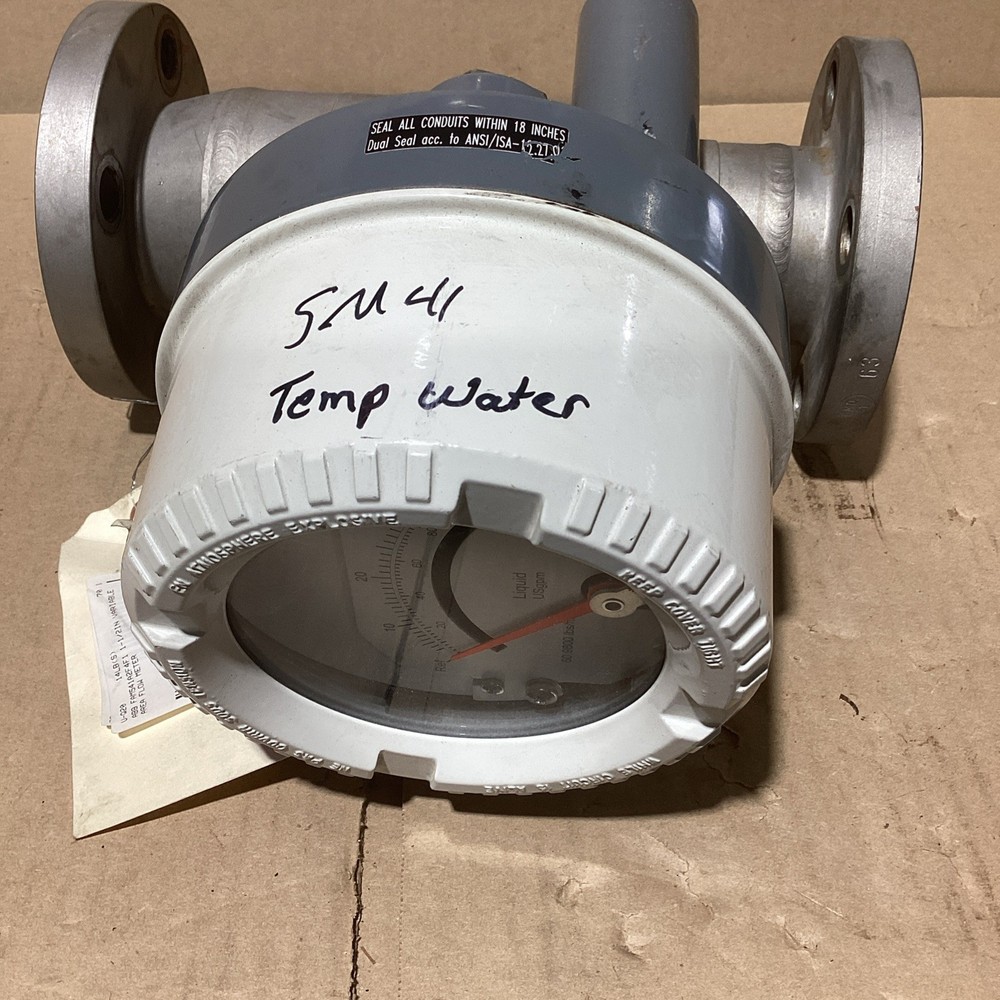 Abb FAM541A2F4F1 Variable Area Flow Meter 0-35gpm NOS