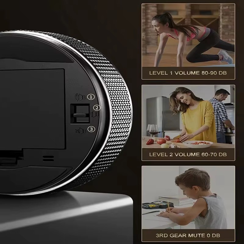 Magnetic Kitchen Digital Timer, Manual Countdown Mechanical Cooking Stopwatch