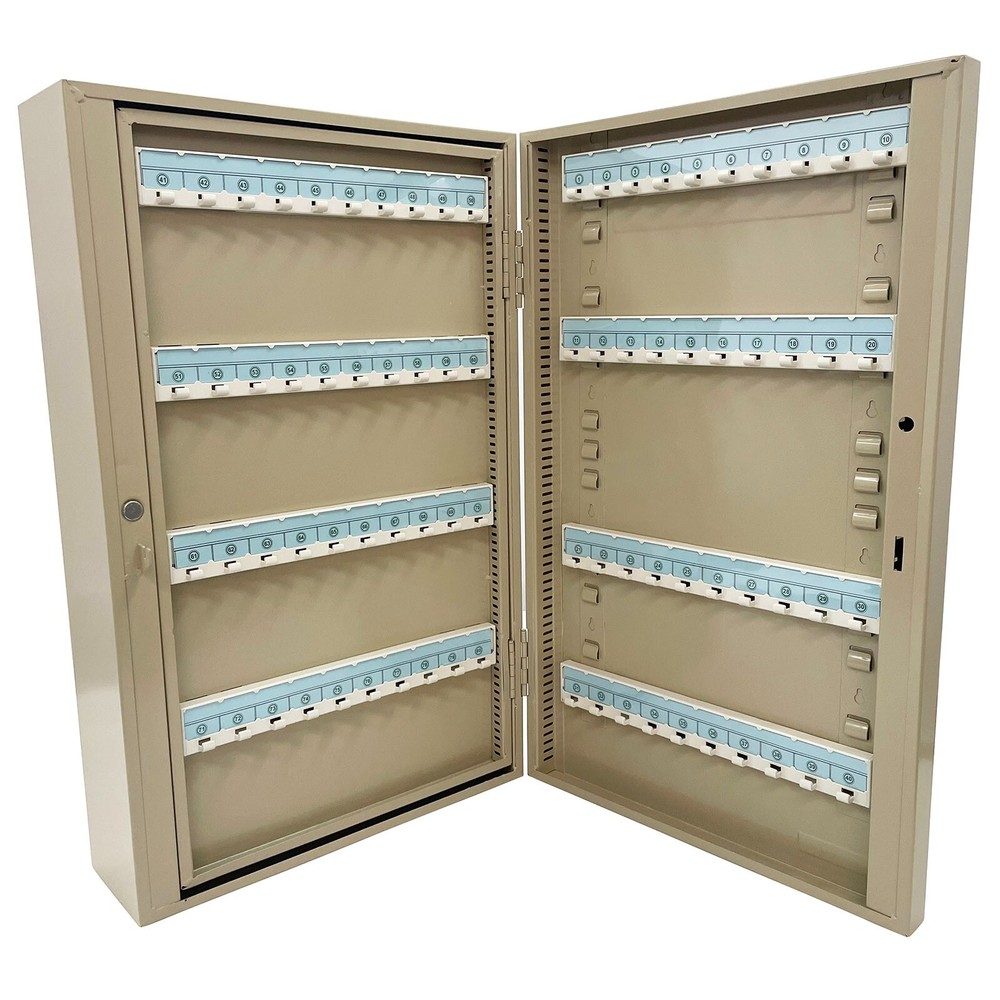 Key Cabinet 240 Hooks Wall Mount Lock Box Storage Key Boxes Collectables