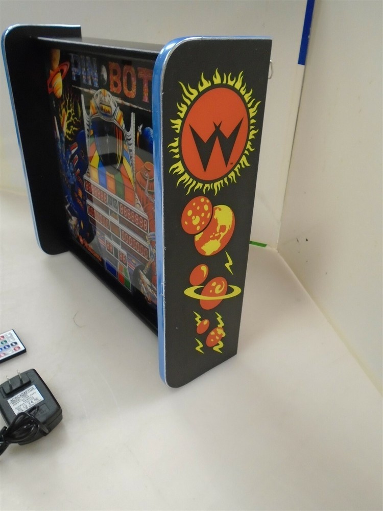 Williams Pinbot Pinball Head LED Display light box