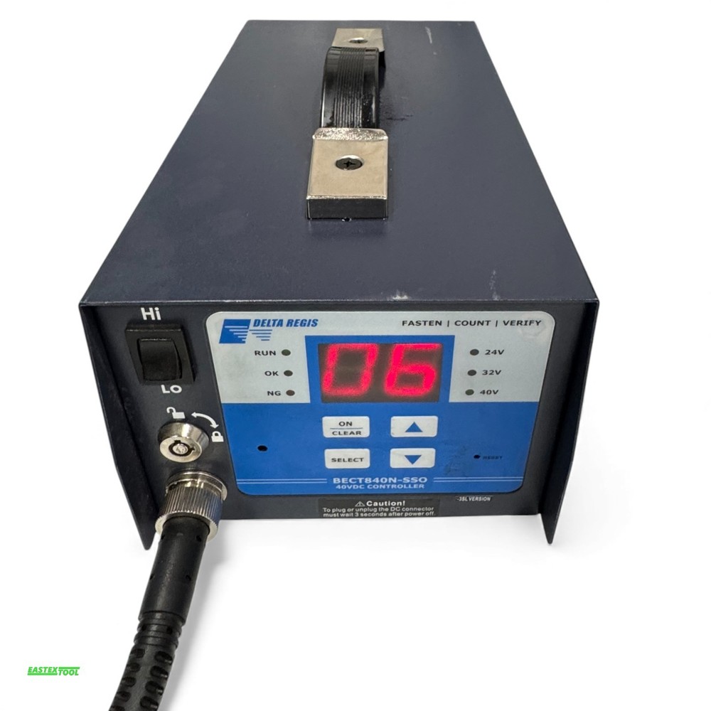 DELTA REGIS BECT840N-SSO POWER CONTROLLER WITH ELECTRIC TORQUE SCREWDRIVER