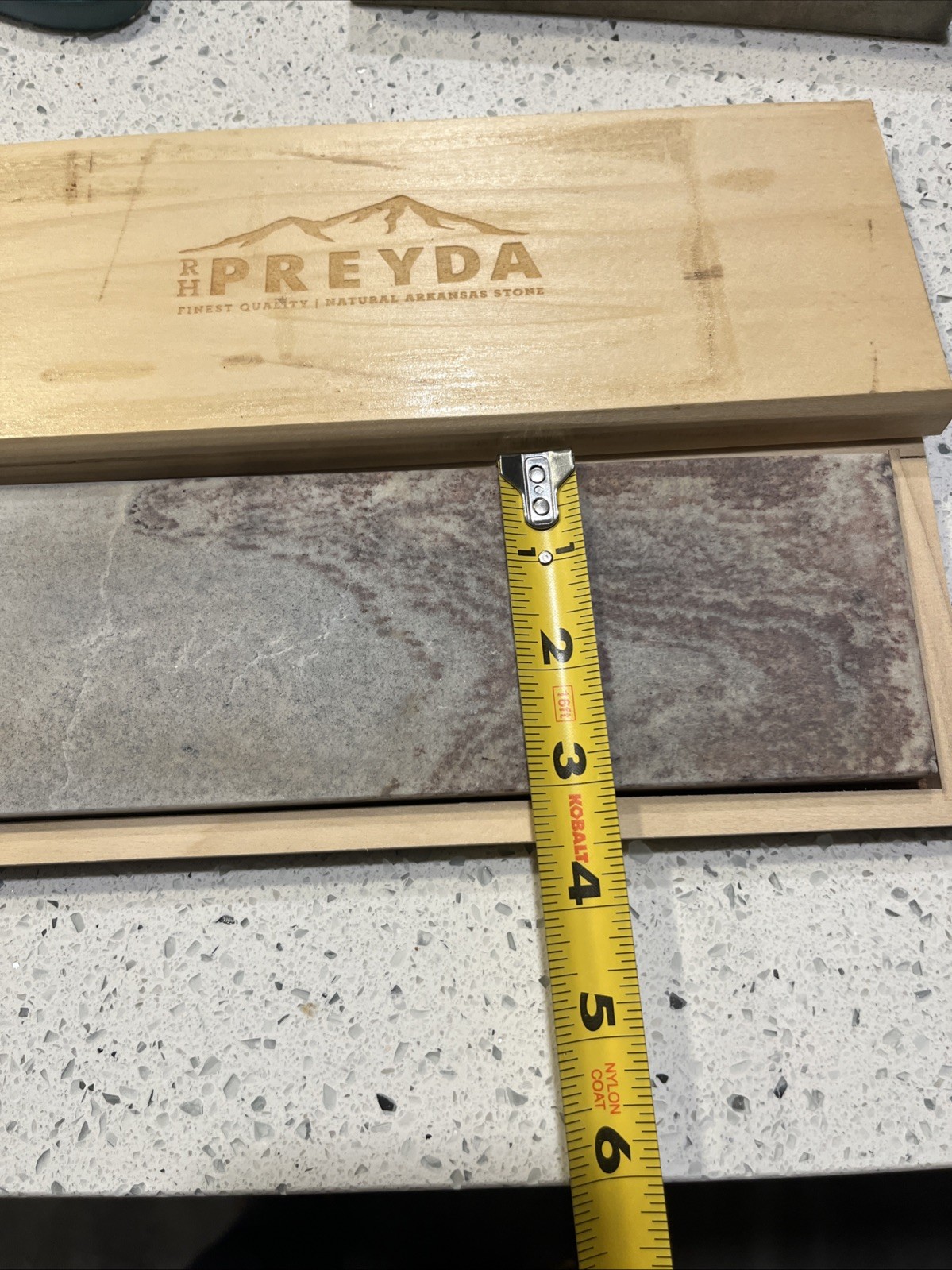 RH Preyda 10” X 3” Soft Arkansas Stone Custom