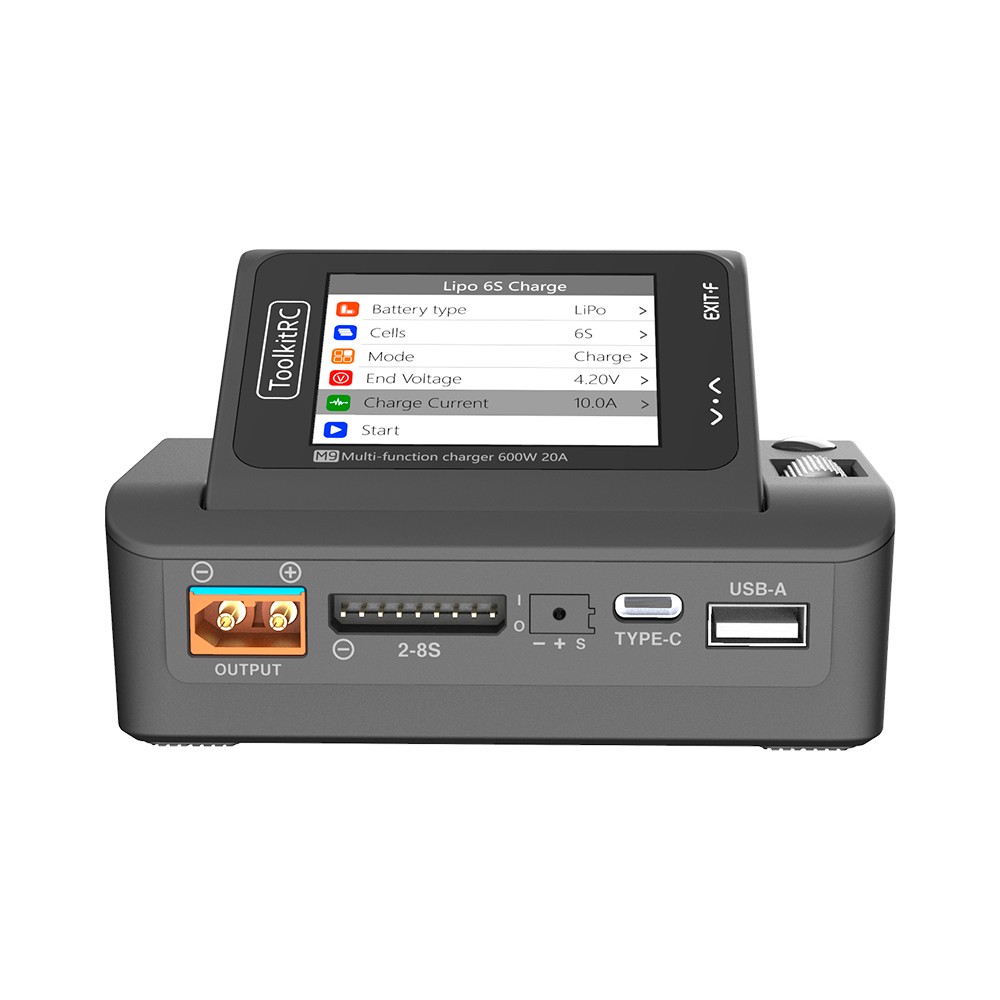 ToolkitRC M9 - M9 Multi Function LiPo DC Battery Charger, 600W