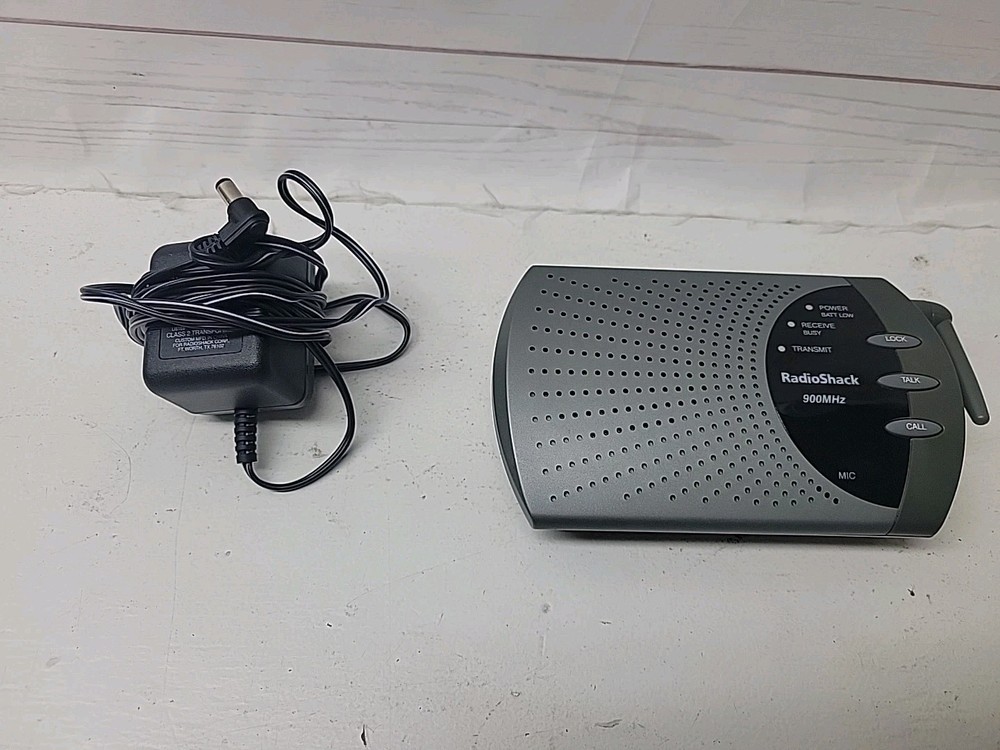 Radio Shack Wireless Intercom w/ Audio & Weather Input 43-3102 E1