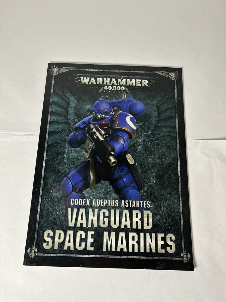 Games Workshop Warhammer 40k Codex Vanguard Space Marines 8th Edition Booklet