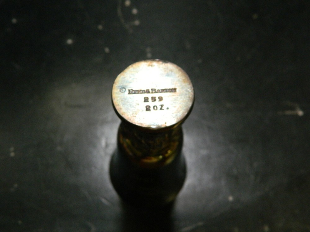 Vintage Etched Reed & Barton Silver Plate Winking Devil Jigger/Shot Glass 259 EX