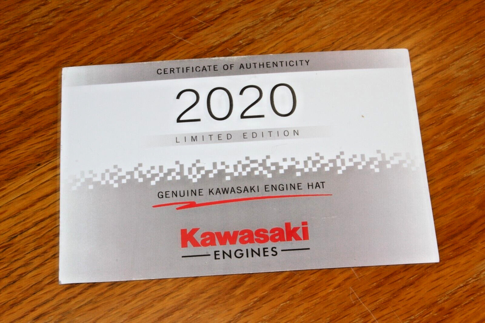 NEW Kawasaki 2020 Limited Edition / Genuine Kawasaki Engines Hat / Authenticated