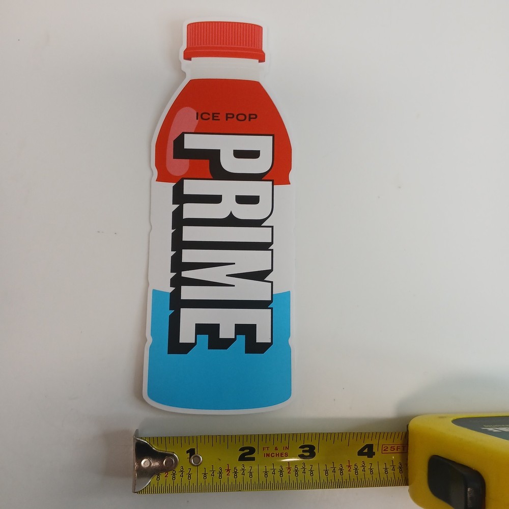Prime Hydration Ice Pop Sticker 6.5" x 2.5"
