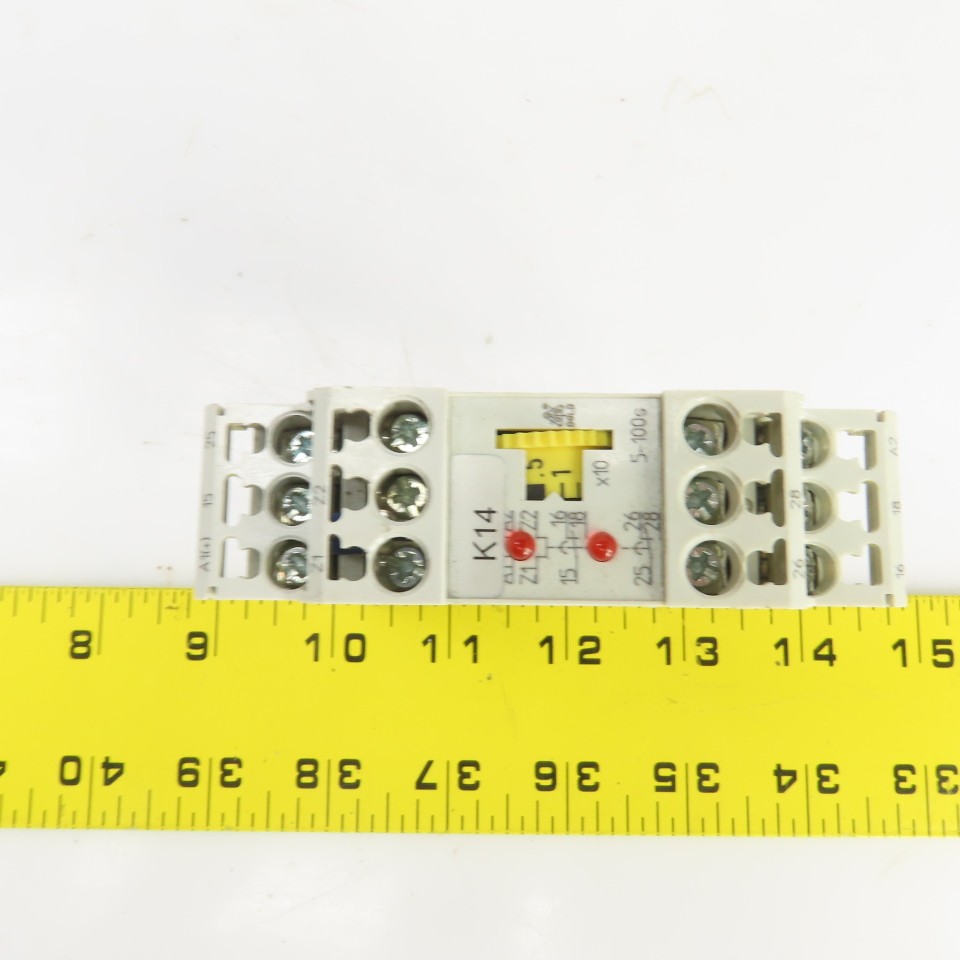 E. DOLD u. SOHNE KG MK9908 24V Timer Relay .5-10s
