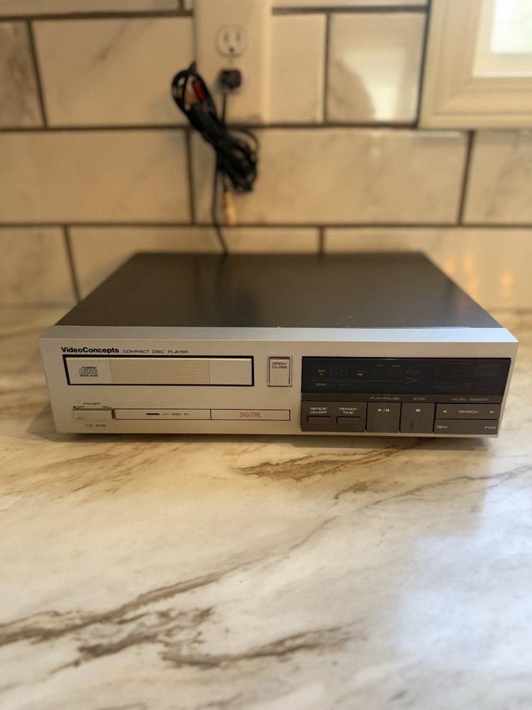 Video Concepts Model No CD 505 Compact Disc “Fast Shipping”