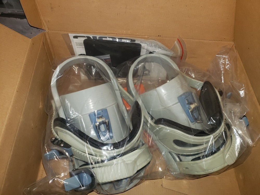 Ride VXN Convertible Snowboard Bindings Grey Medium size 7-11