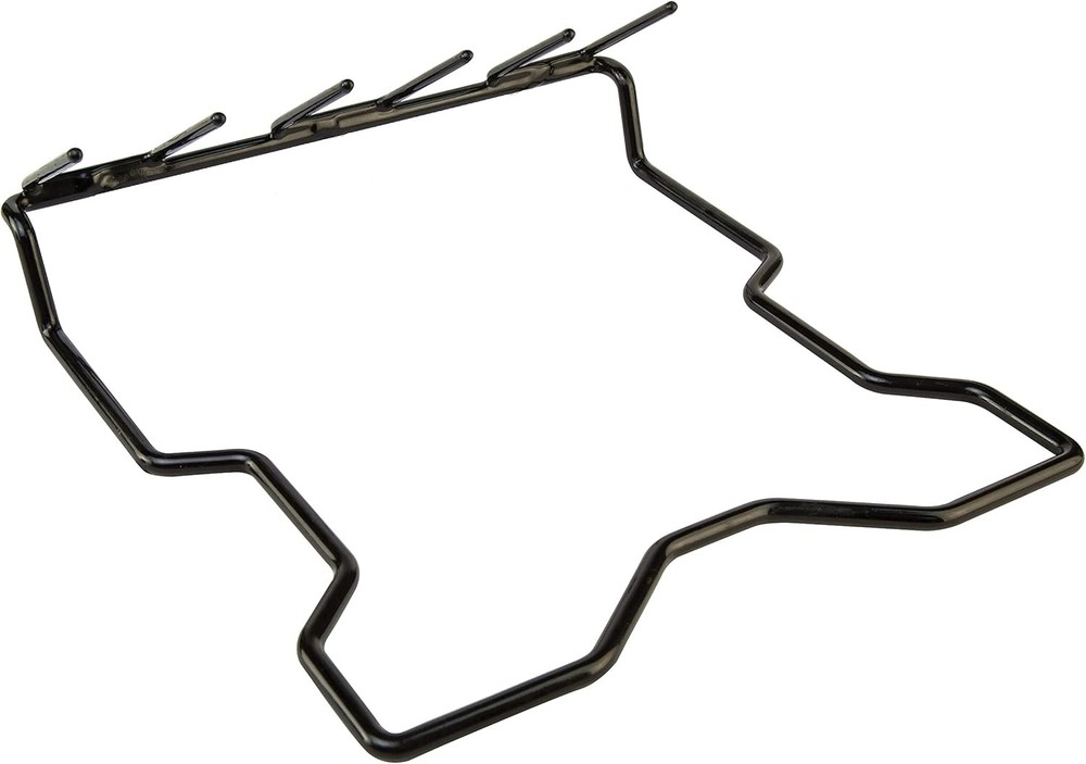 Lockdown Handgun Rack Barrel Up or Muzzle Holder with 6 Rack- Muzzle, Black