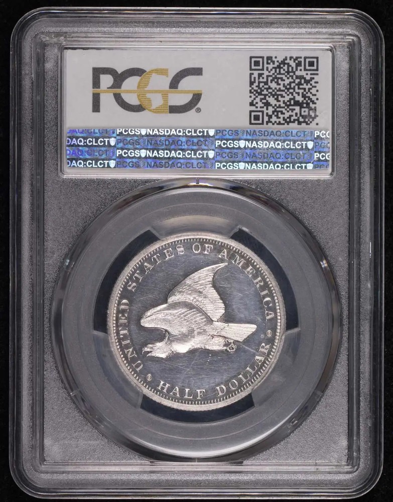 1838 P Pattern PCGS PR-63 J-73 Restrike Half Dollar Proof