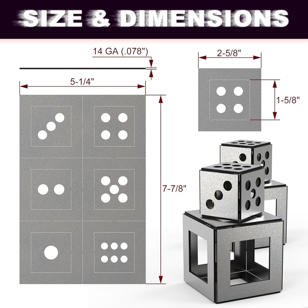 Versatile 14 Gauge 24-Piece Welding Practice Kit - Perfect for Skill Development