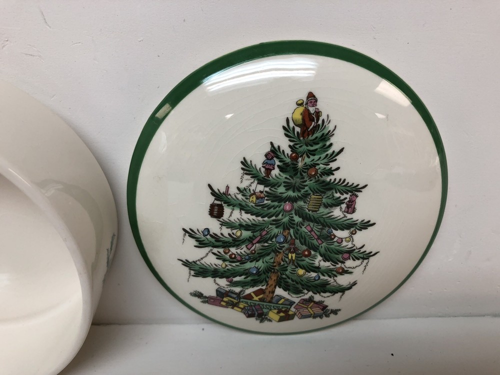 Spode Christmas Tree Bon Bon Dish - no box -