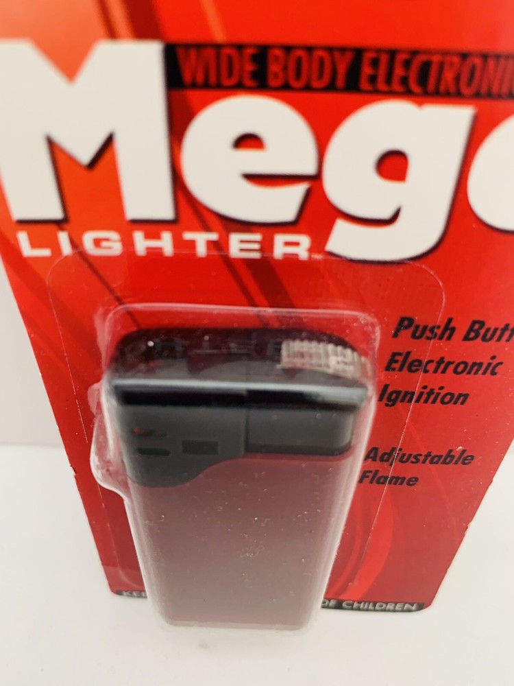 Scripto Wide Body Electronic Mega Lighter w/ Adjustable Flame *Lavender Color*