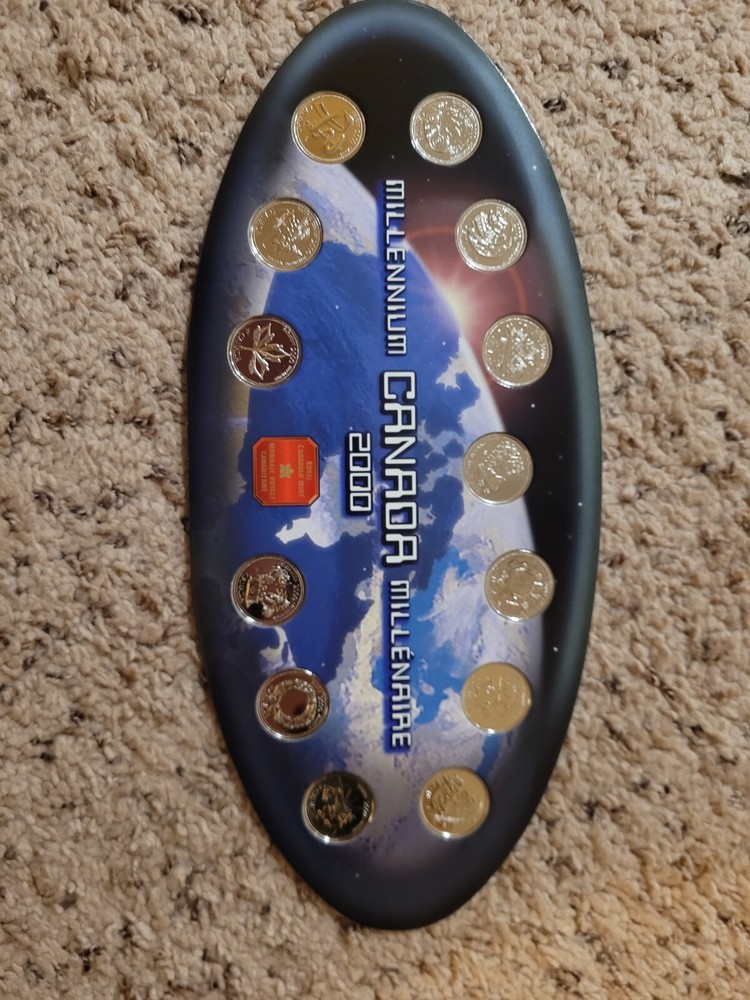 Canada 2000 Millennium Coin Set in Original Packaging