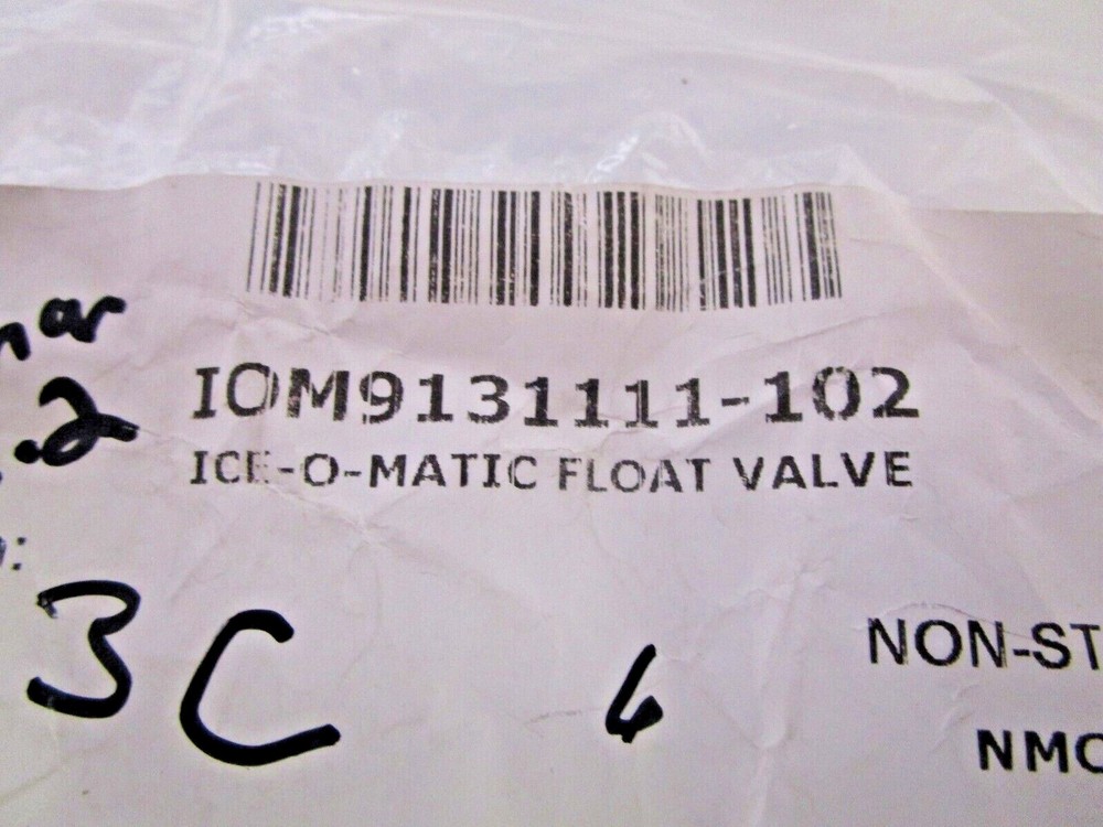 Ice O Matic 9131111-102 Water Float/Valve Assembly