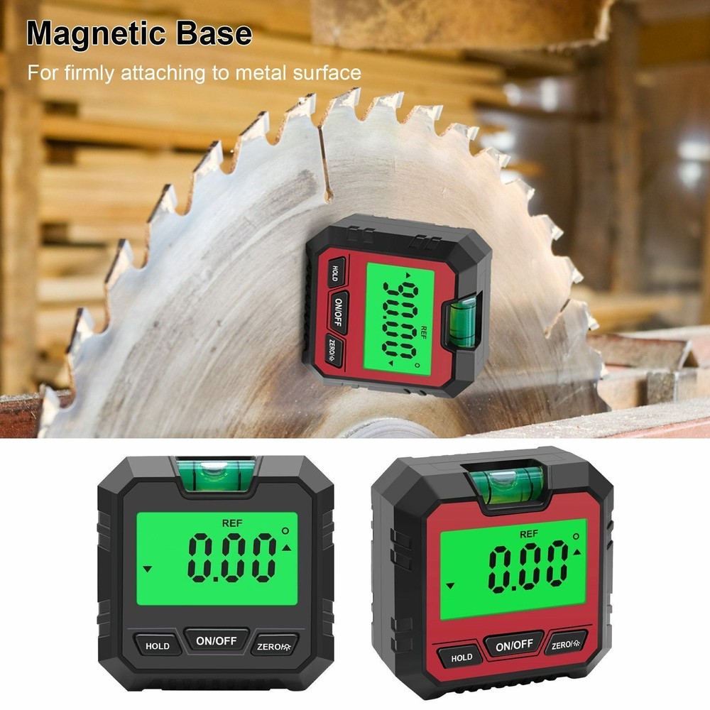 Magnetic Digital Level Box LCD Angle Finder Protractor Inclinometer Bevel Gauge3